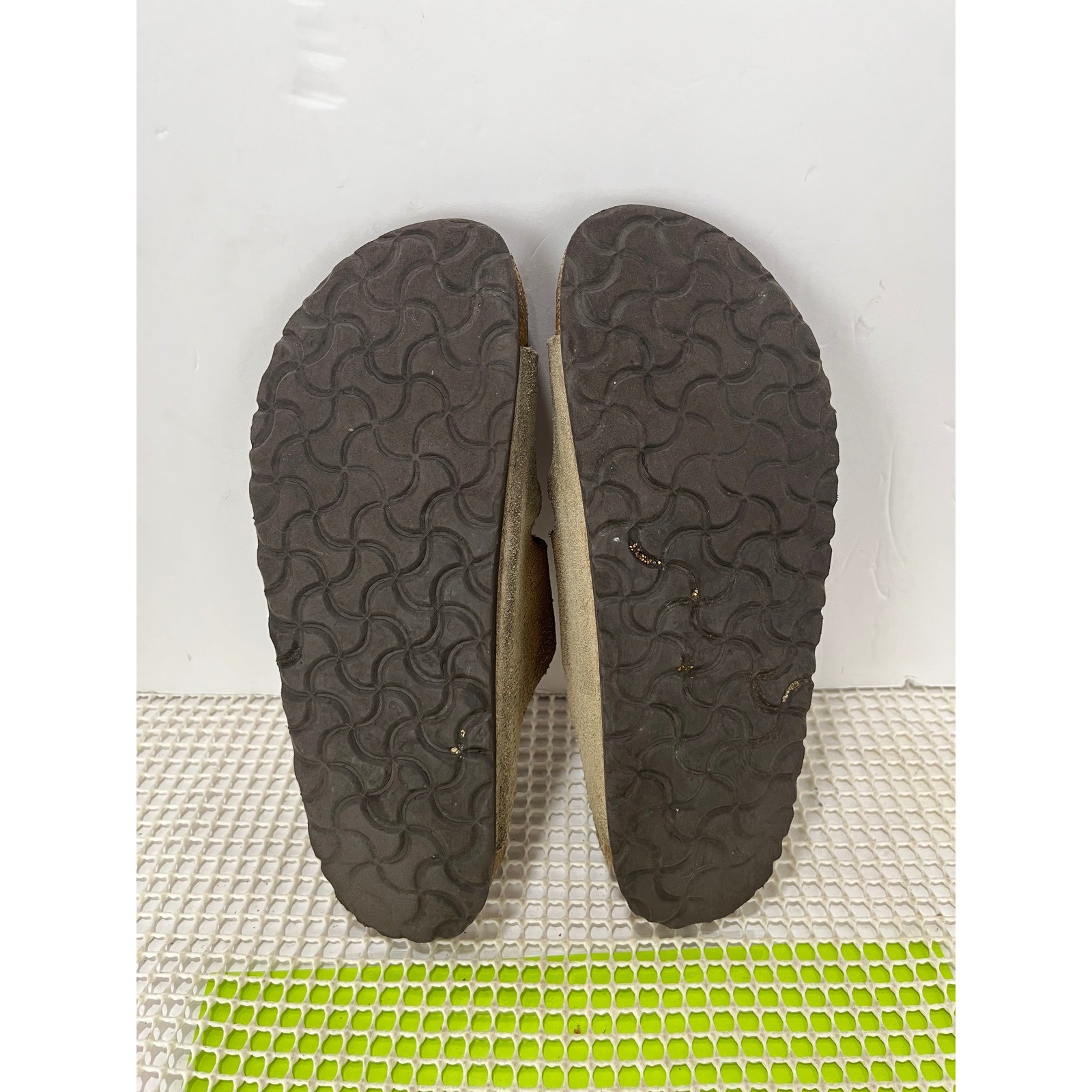 Birkenstock Arizona Suede Two Strap Sandals Size 38 Men 6, Women 8