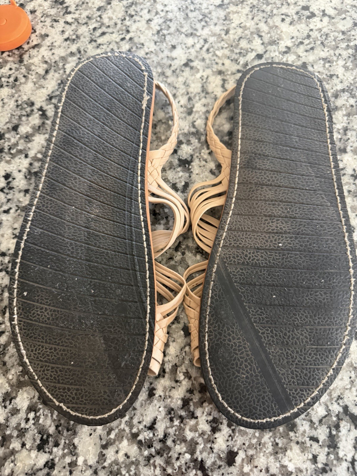 Handcrafted leather huaraches, traditional Mexican style, size 9 for men
