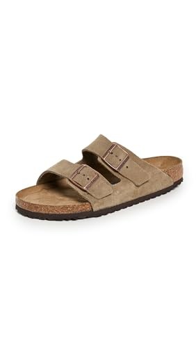0951301 BIRKENSTOCK ARIZONA UNISEX SANDALS – SIZE MEN 6 WOMEN 8 TAUPE