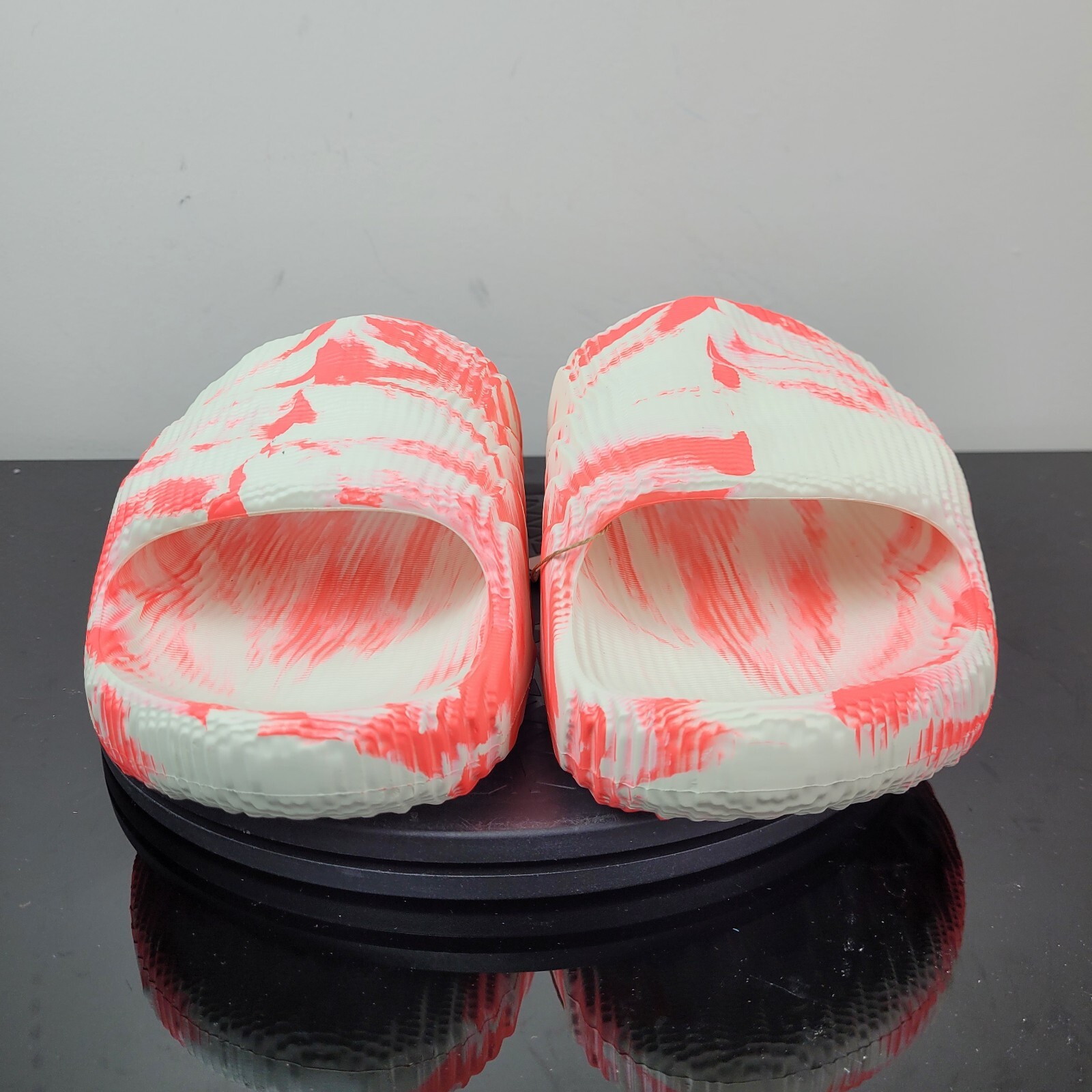 Adidas Adilette 22 W Slide Sandals Ivory Solar Red Shoes IE5647 Women’s Sz 9