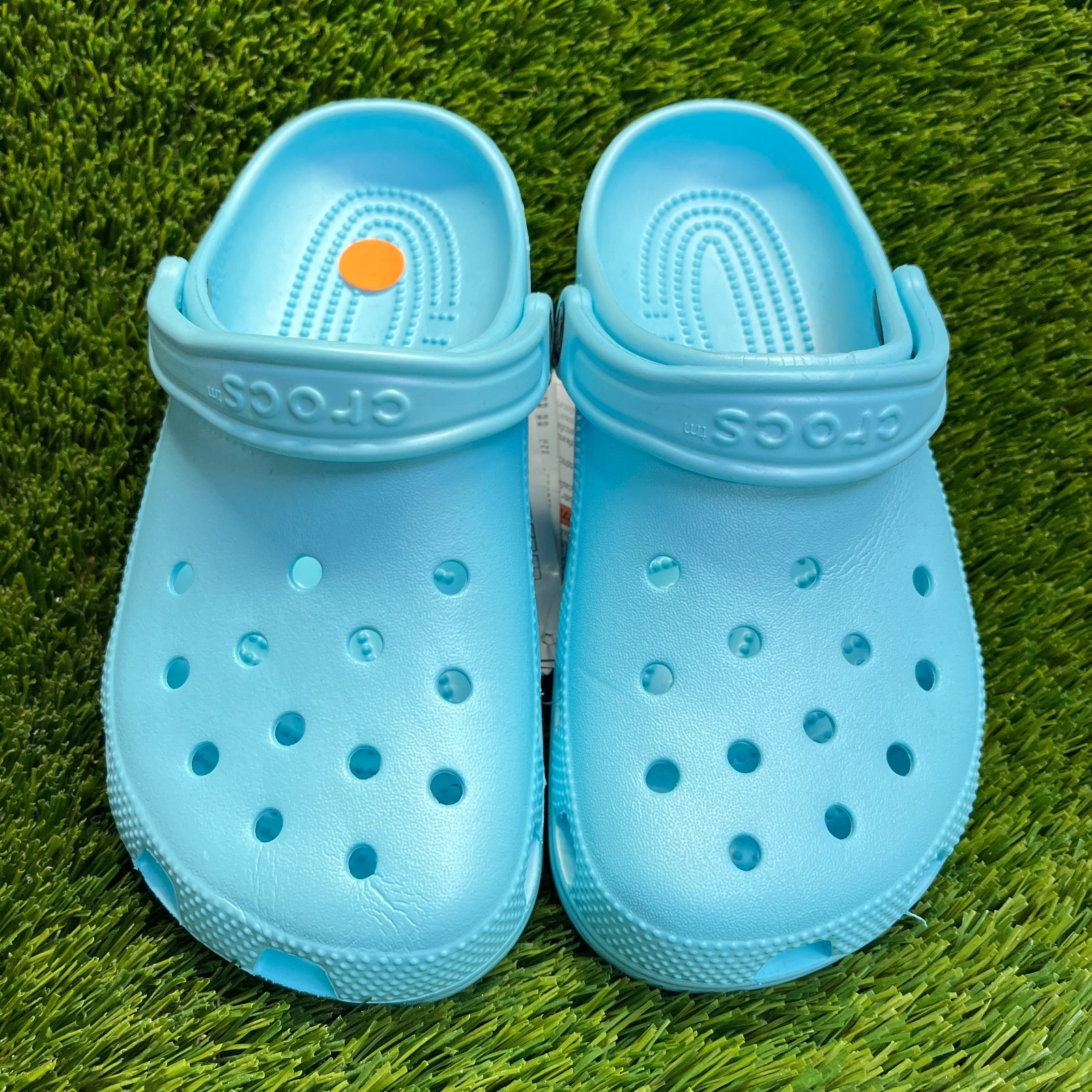 Crocs Classic Clog Womens Size 6 Blue Beach Walking Outdoor Slip On Sandals