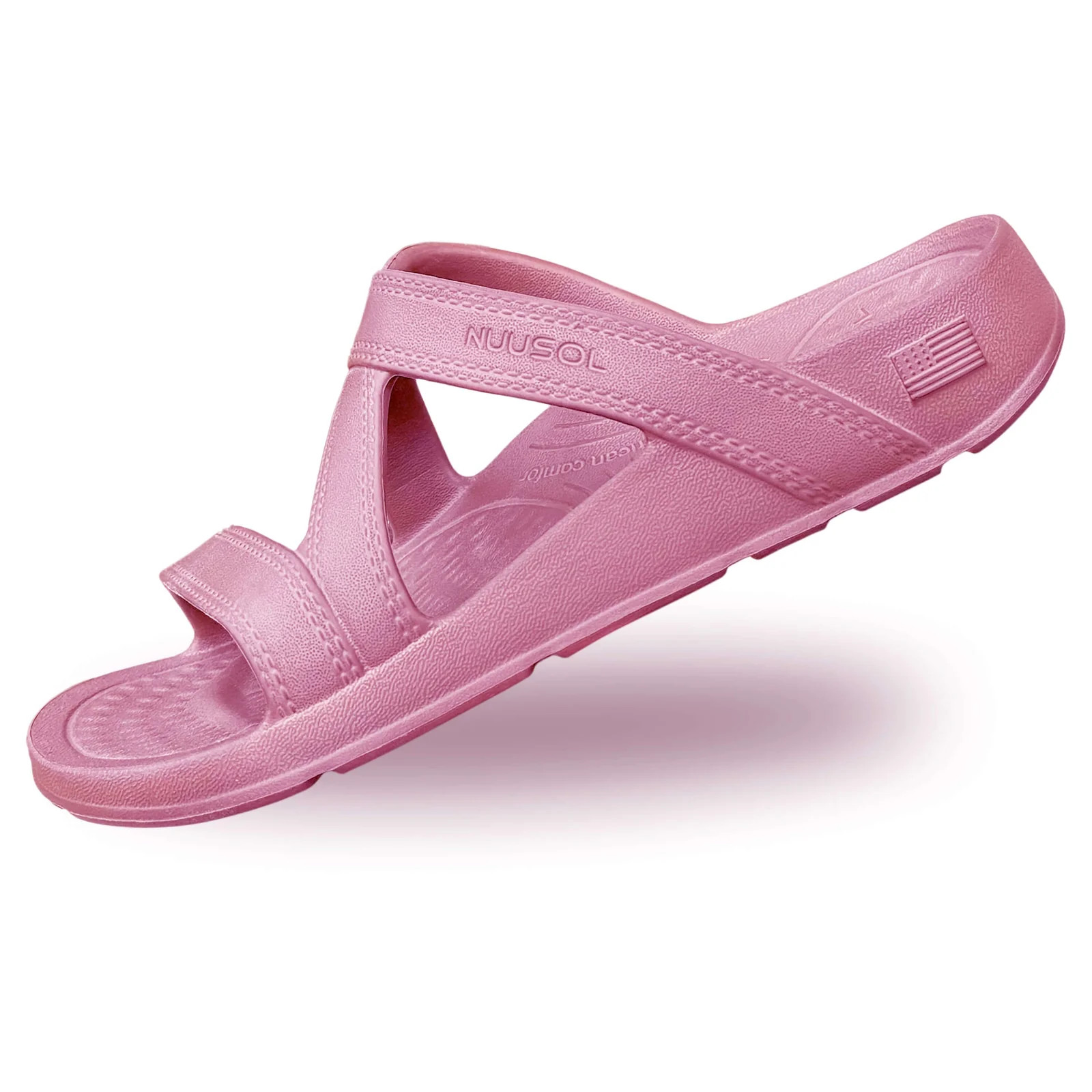 NEW NuuSol Women’s Hailey Recovery Slides Arch Support Comfort Sandals