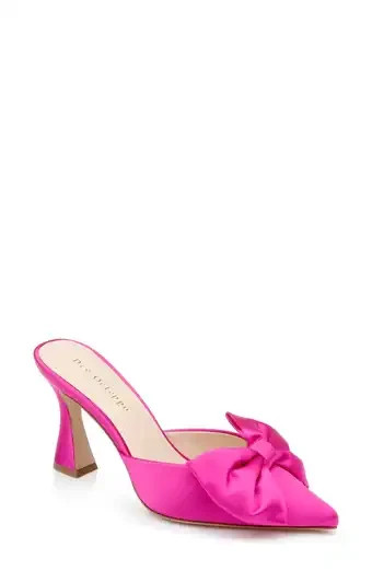 Dee Ocleppo Maldives Pointed Toe Mule Sandal Burgundy- SZ 6-NIB