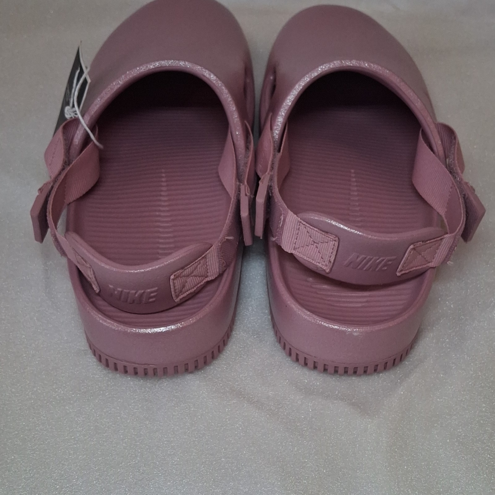 Nike Pink Solid Mule Sandals Logo Buckle Womens US 8 EU 39 HV5054-600