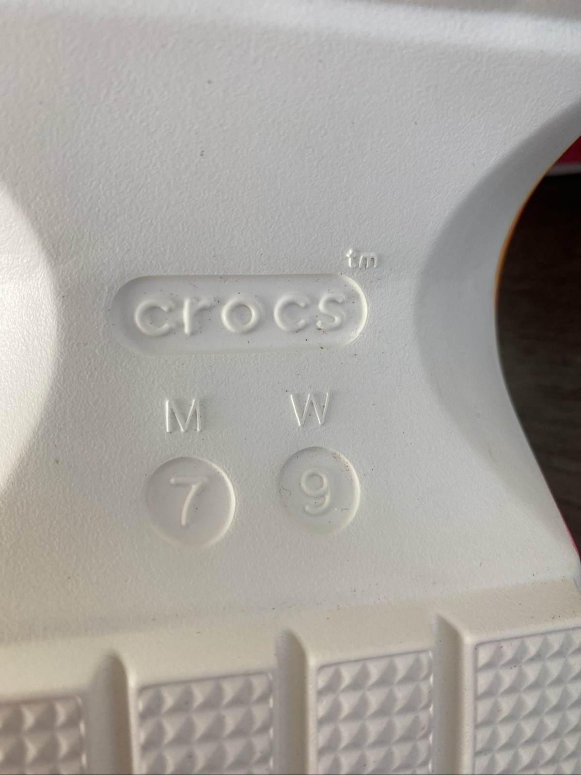 Crocs Platform Stomp Slide Care Bear Glitter Women’s Size Men’s 7 Women’s 9 NWOB