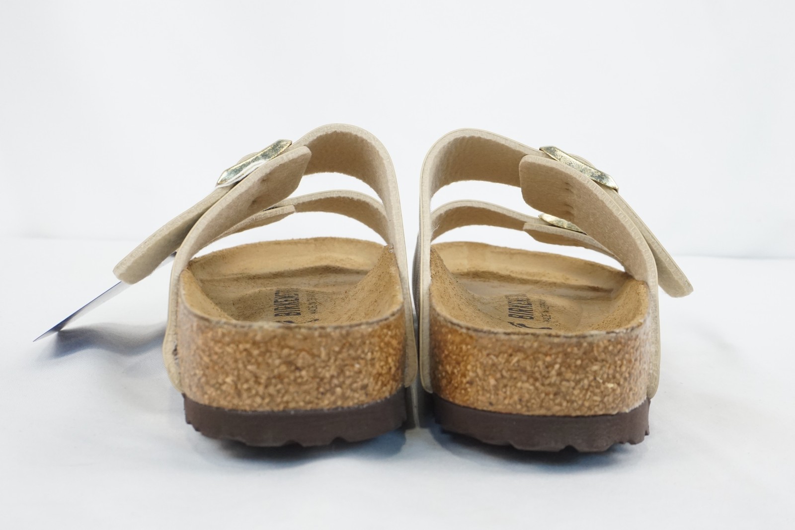 Birkenstock Arizona BS Birko-Flor Slides In Gold Women’s 8 Men’s 6 (1016111)