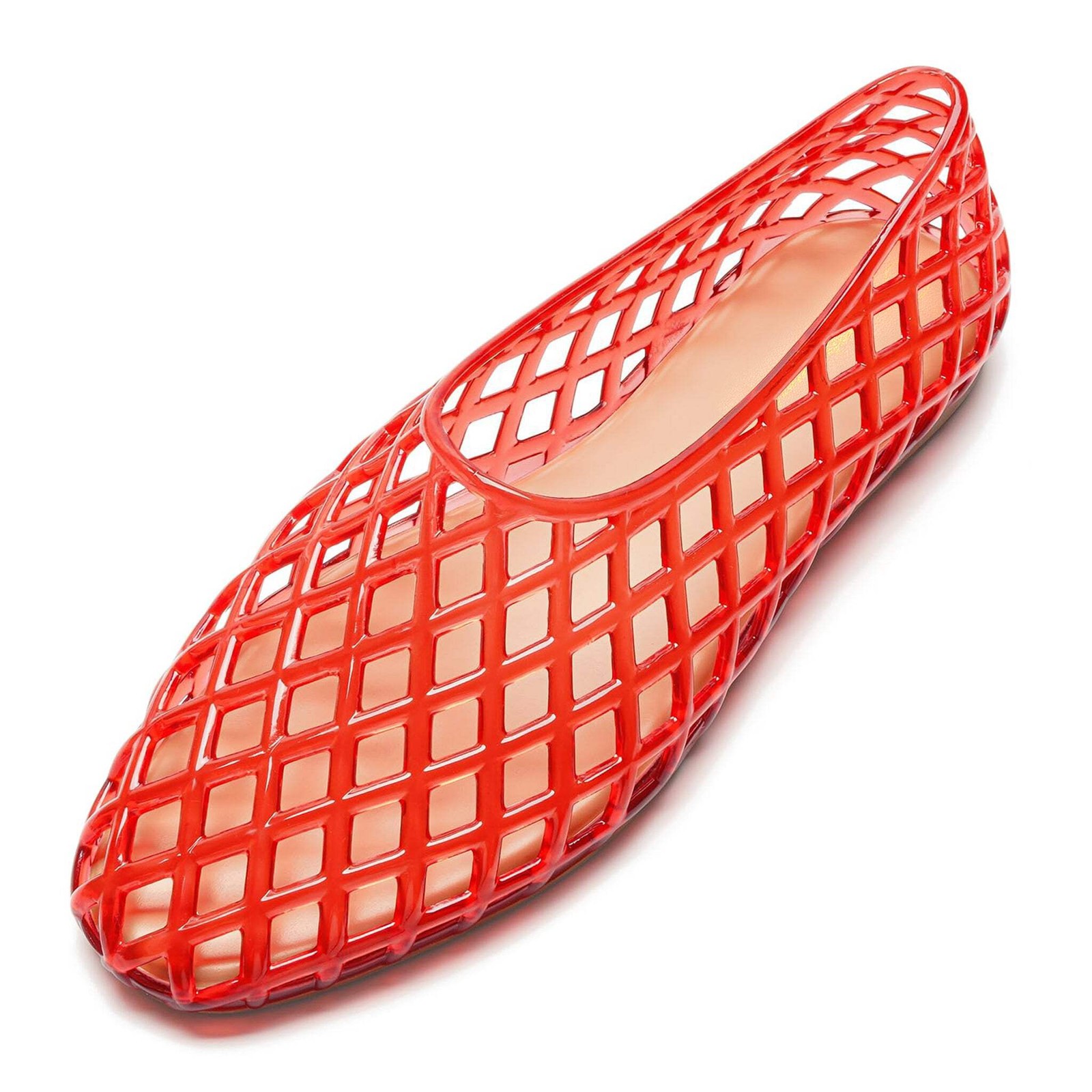 Premium Soft Jelly Mesh Flats Breathable Summer Beach Ballet Sandals