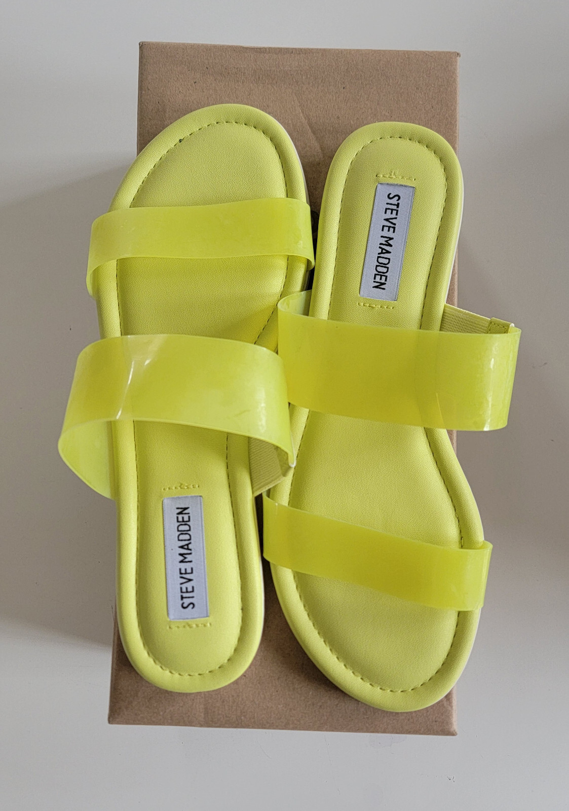 Steve Madden Greer Sandal Yellow Size 7 Summer Spring Trendy