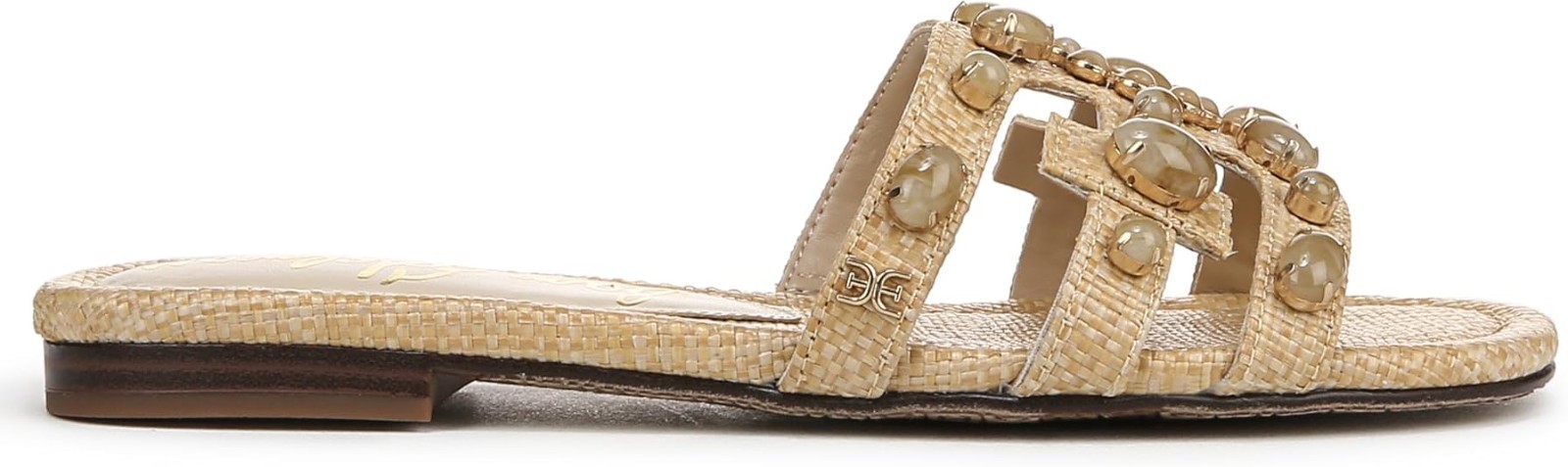 Sam Edelman Woman’s Sandals Bay Bleached Beechwood Gem Size US 5 M *NEW IN BOX*
