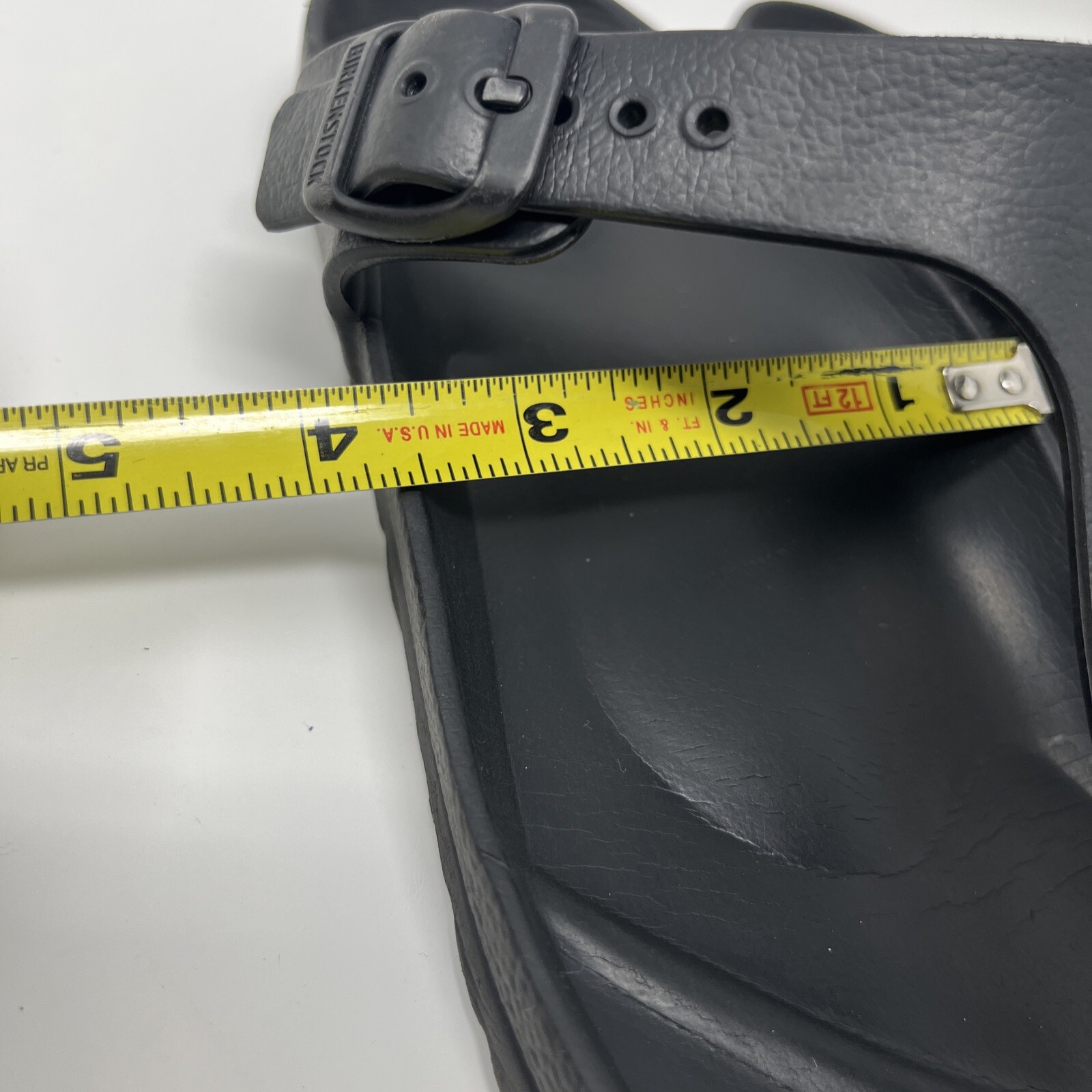 Birkenstock Gizeh EVA Regular Fit Black / EU 37 – US Men’s 4 Women’s 6 Rubber