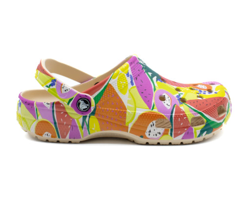 Crocs Classic Fruit Salad Clog Slide Sandals Slip-On Slipper 209840-2DS