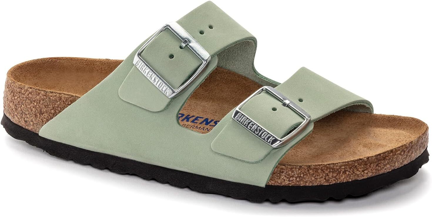 New in-Box Birkenstock Arizona Nubuck Sandals Soft Footbed – Select Size & Color