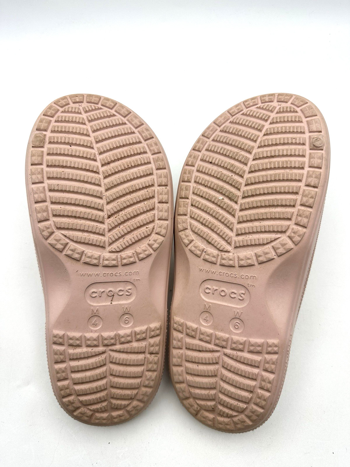 Crocs Unisex Baya Slide Sandals Men 4/ Women 6 Pink Clay
