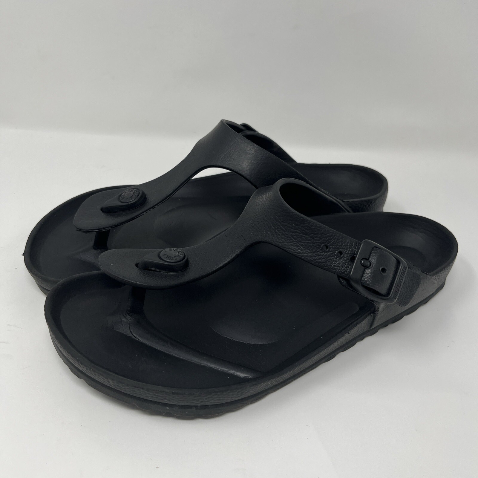 Birkenstock Gizeh EVA Regular Fit Black / EU 37 – US Men’s 4 Women’s 6 Rubber