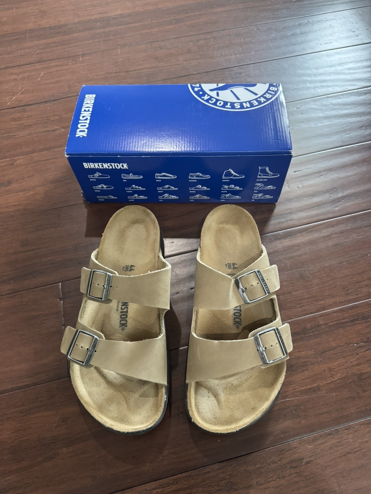 Birkenstock Arizona Crosstown Men Tobacco Brown Size U.S. 12 or 44