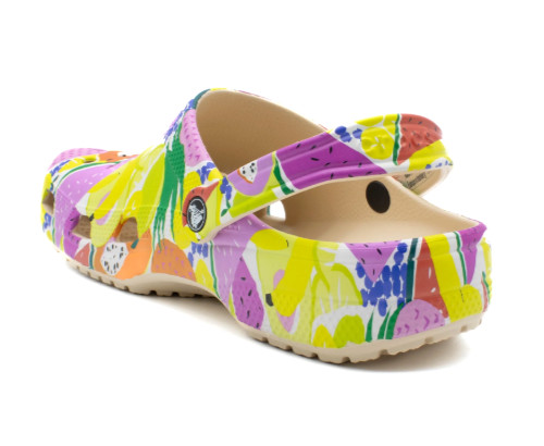 Crocs Classic Fruit Salad Clog Slide Sandals Slip-On Slipper 209840-2DS