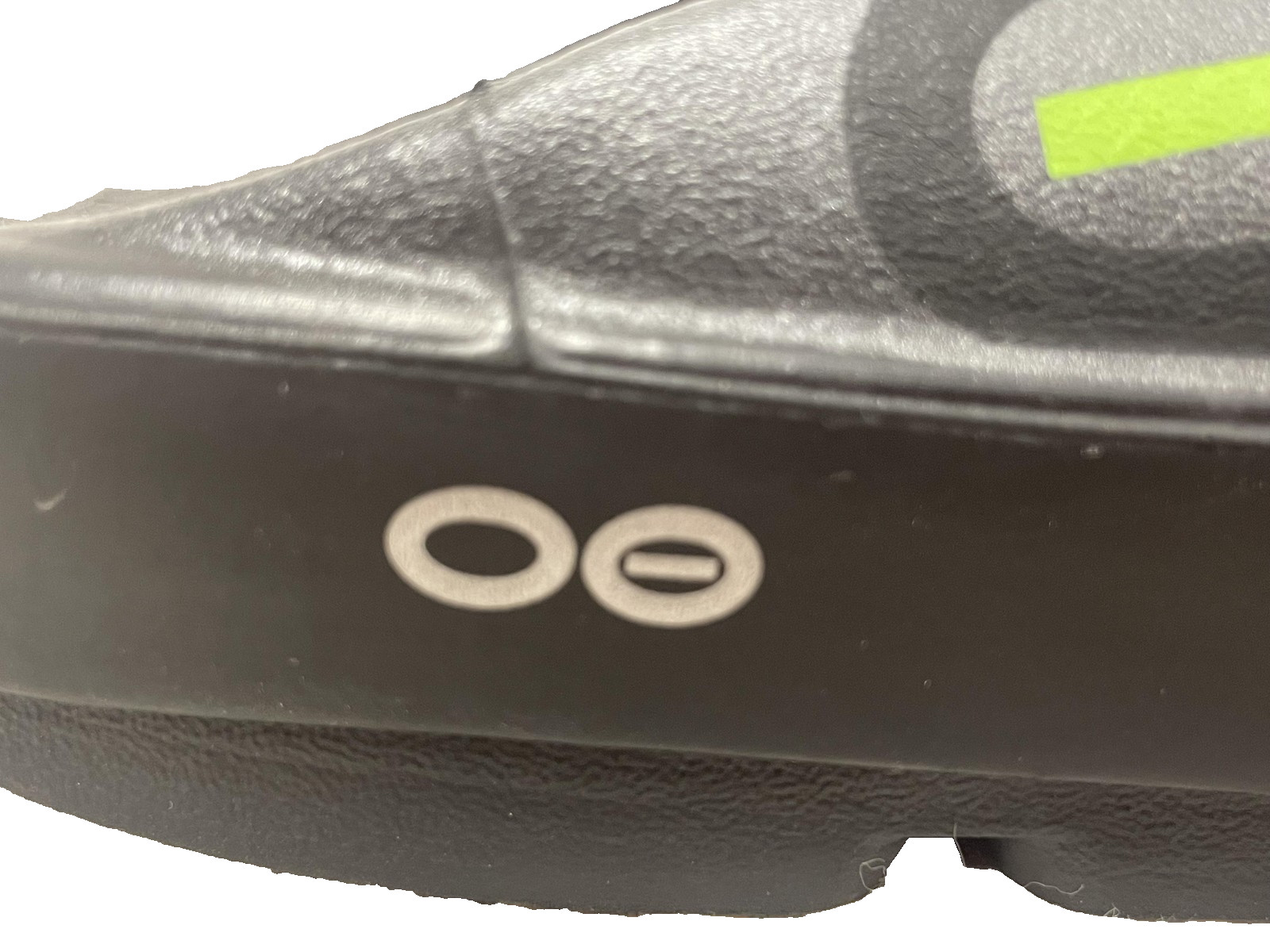 OOFOS OOriginal Sport Recovery Sandals Men 5 Women 7 Black Graphite Flip Flops