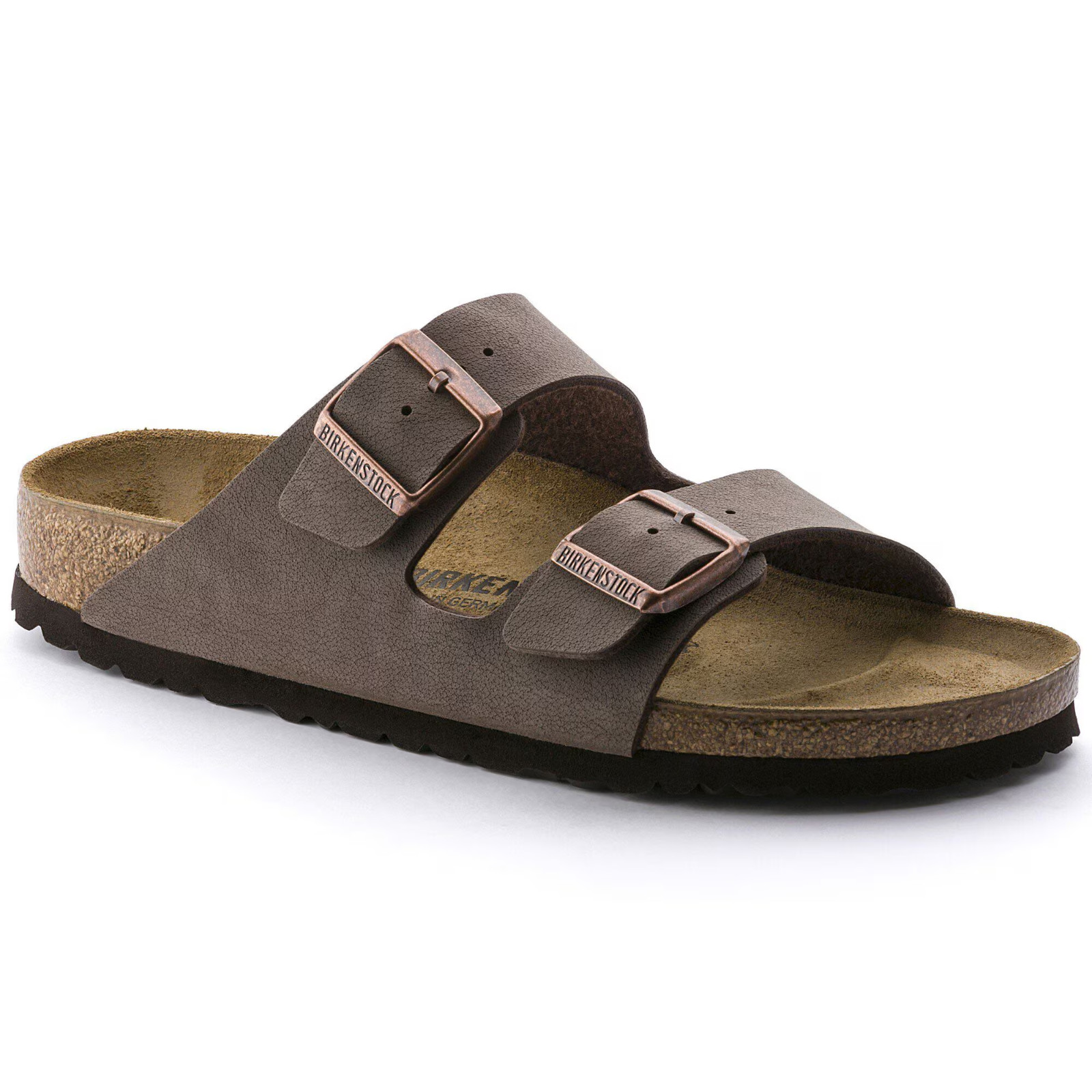 Birkenstock Arizona Birko-Flor Soft Footbed Mocha Unisex sandals EU37-45