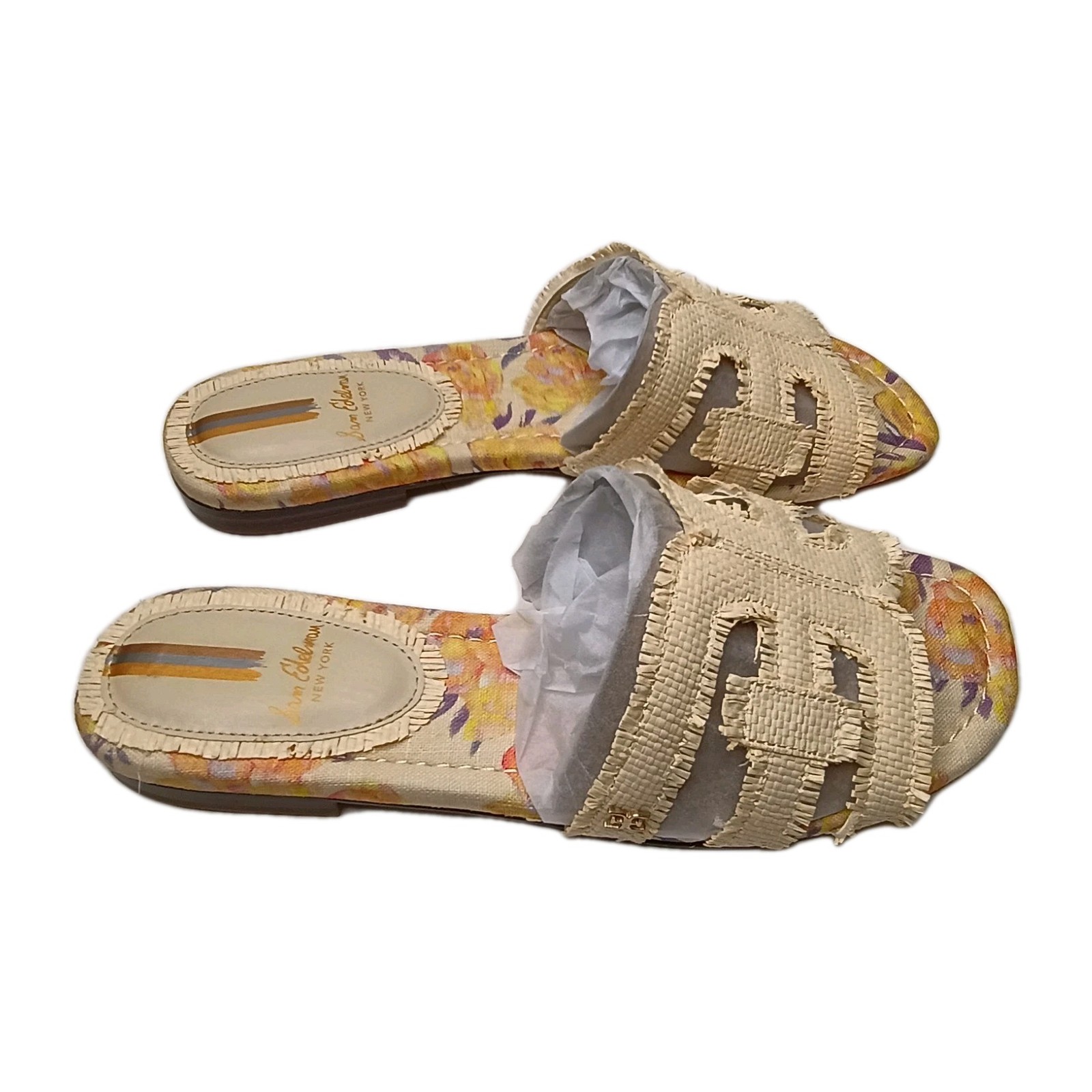 Sam Edelman Women’s Bay Classic Slide Sandal Wheat Fray Size US 7.5 M