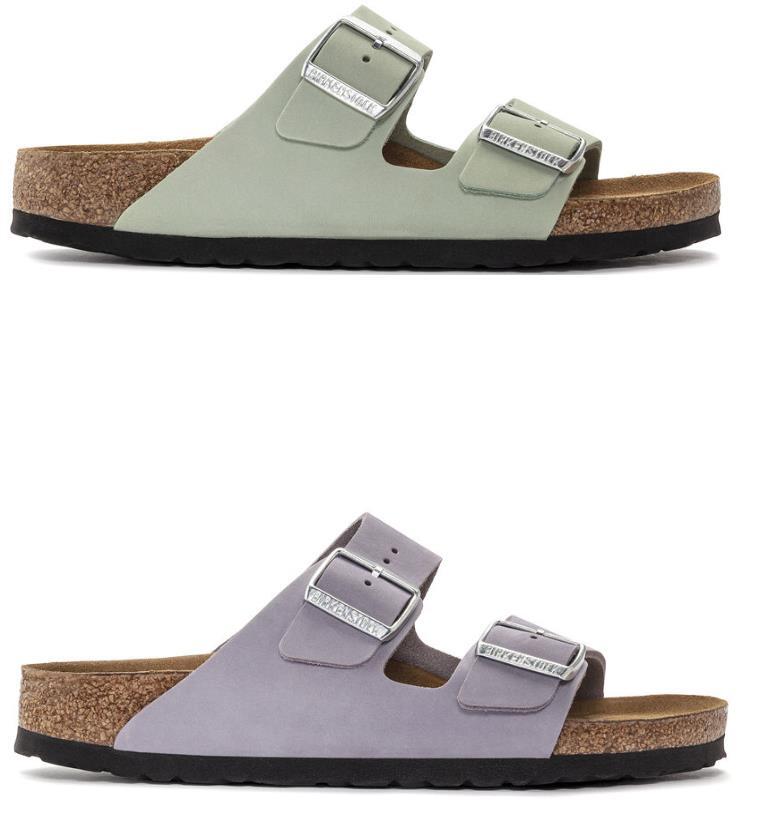 New in-Box Birkenstock Arizona Nubuck Sandals Soft Footbed – Select Size & Color