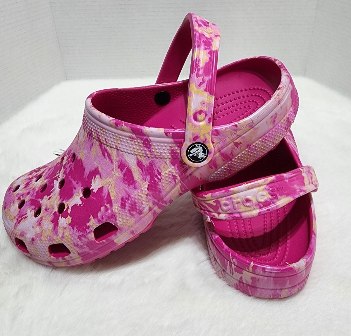 NEW 🔥Crocs Men’s and Women’s Classic Tie Dye Clog