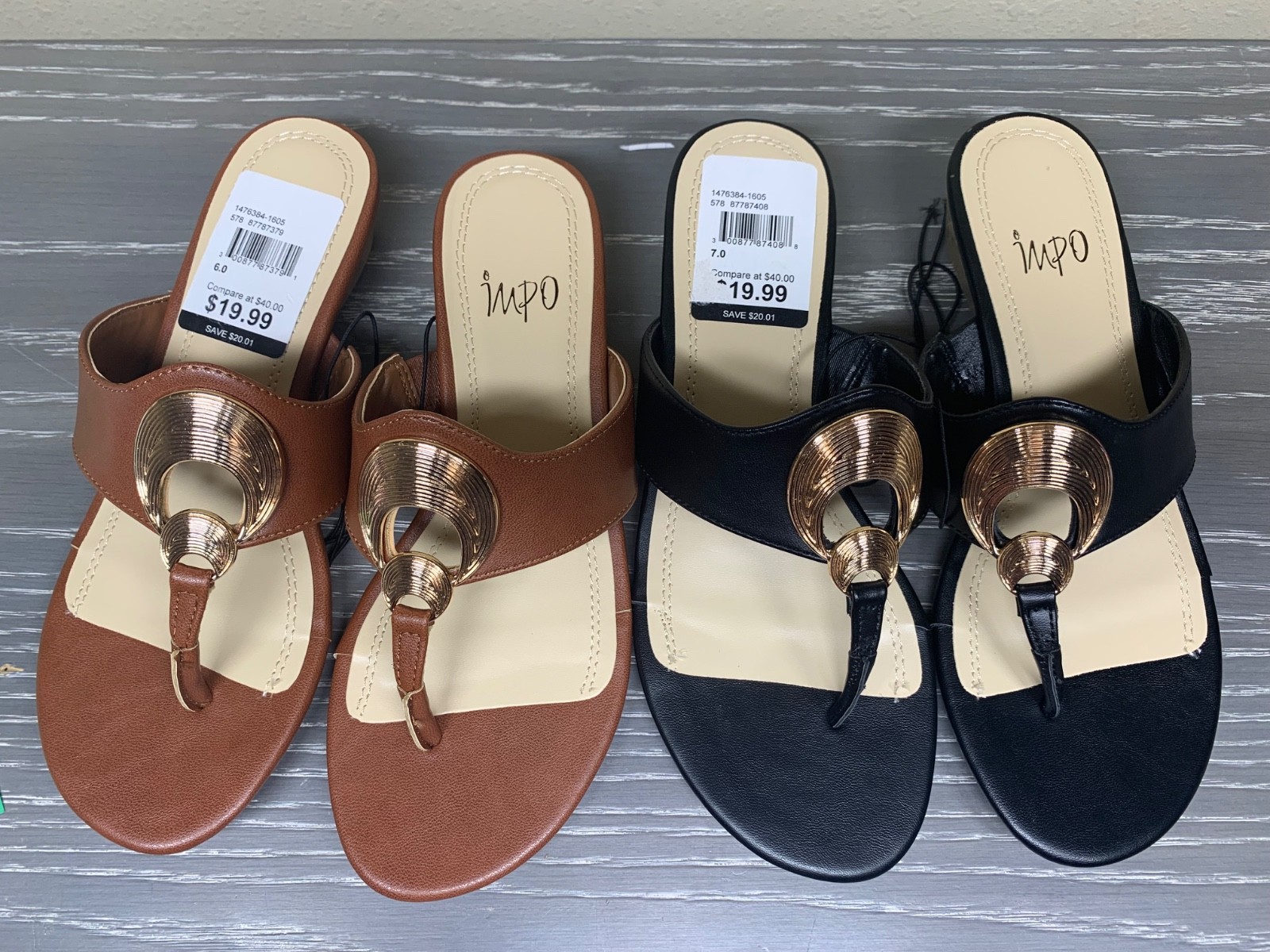 shose women IMPO. size6,7,9/ 3 pack