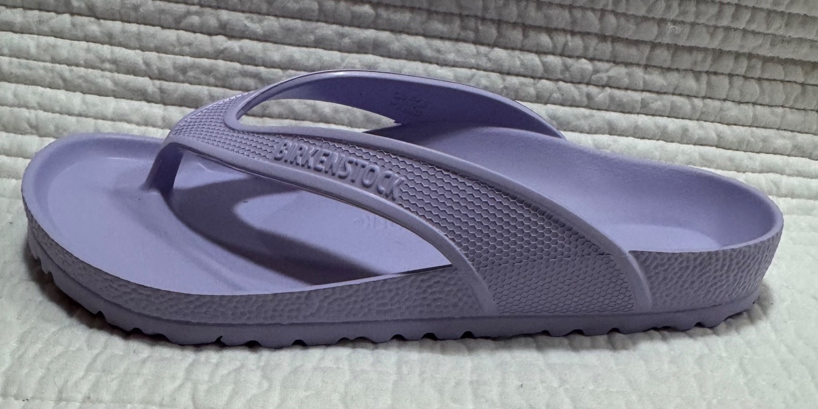 BIRKENSTOCK NIB HONOLULU THONG SANDAL FLIP FLOPS PURPLE FOG 39 Ladies 8