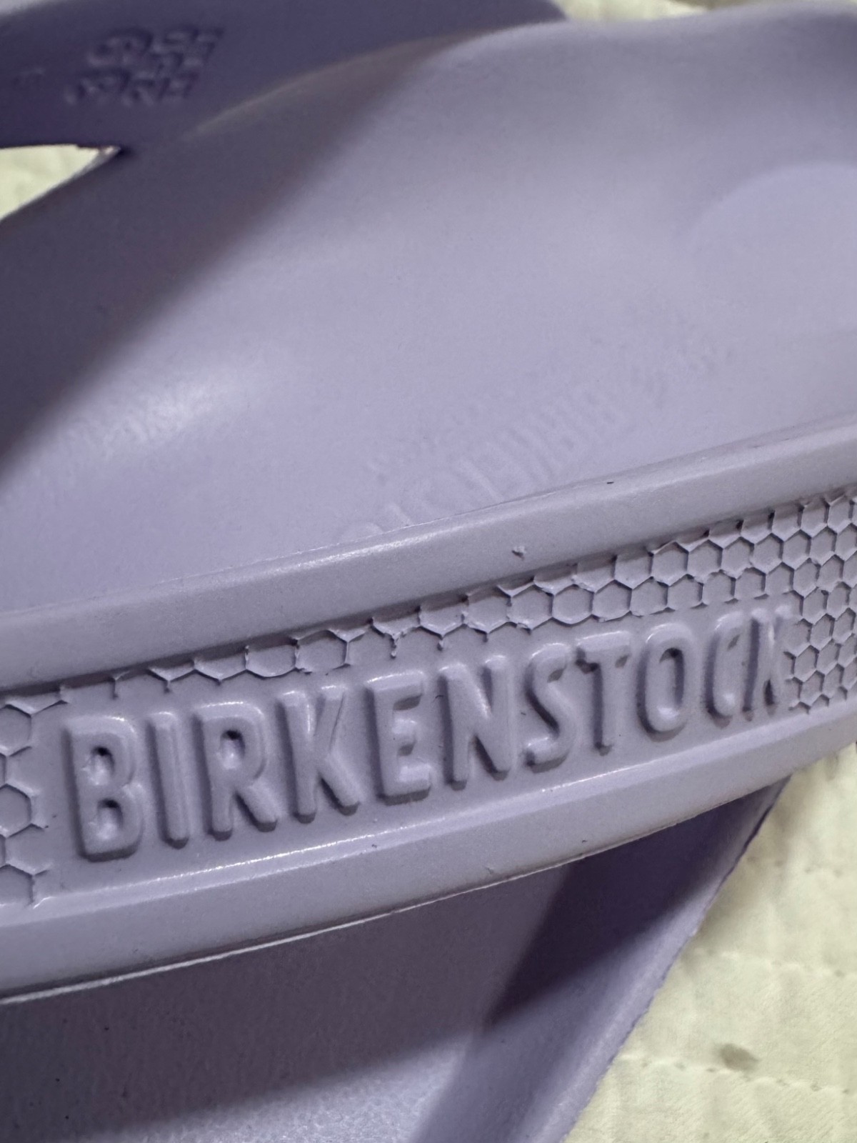 BIRKENSTOCK NIB HONOLULU THONG SANDAL FLIP FLOPS PURPLE FOG 39 Ladies 8