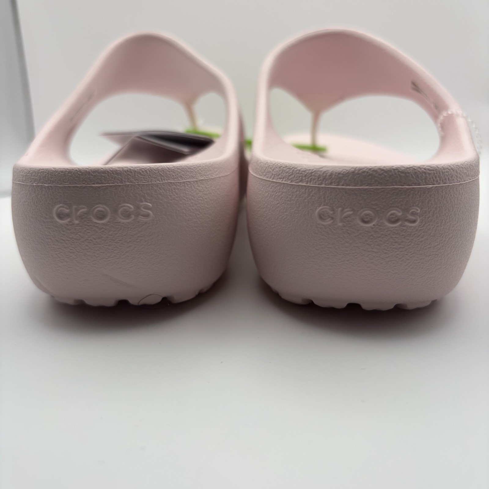 Crocs Kadee Wedge Flip Flops/Thong Sandals – Women’s Size 9 – Barely Pink – New!