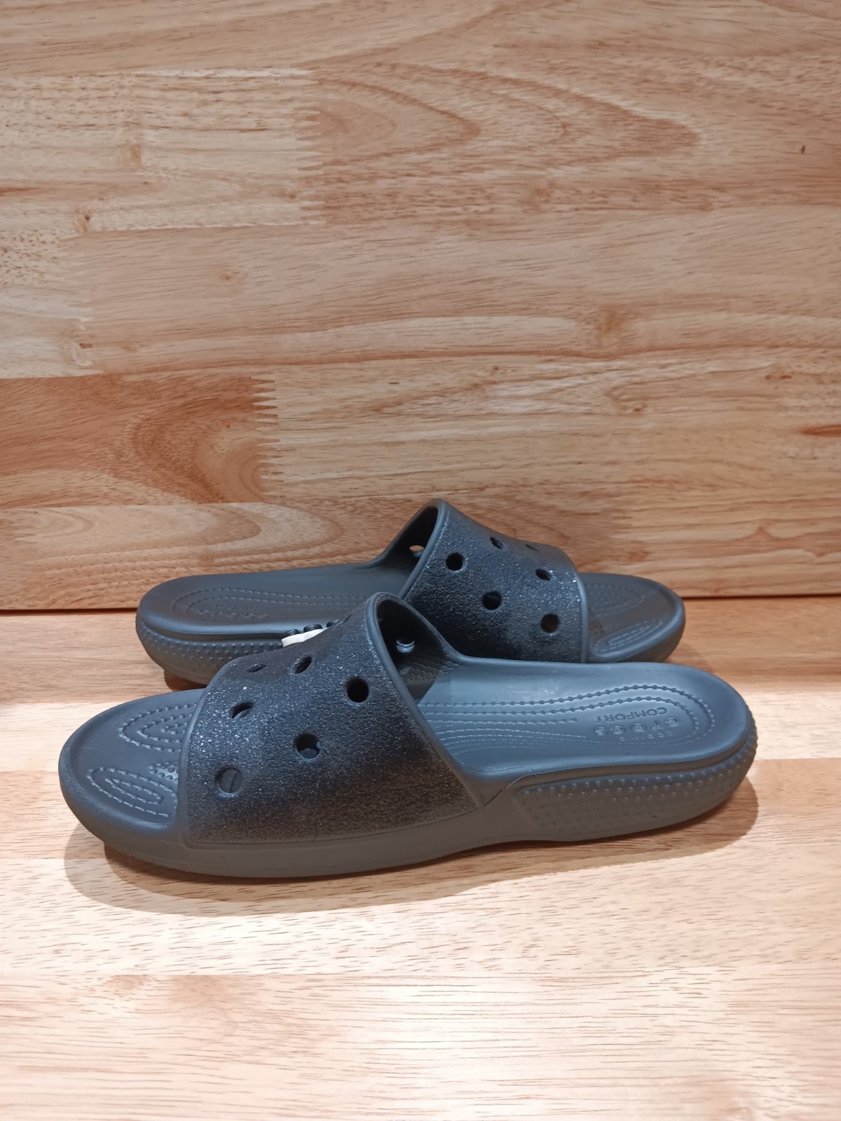 Crocs Classic Slide Sandal Black size Men 4/ Women 6