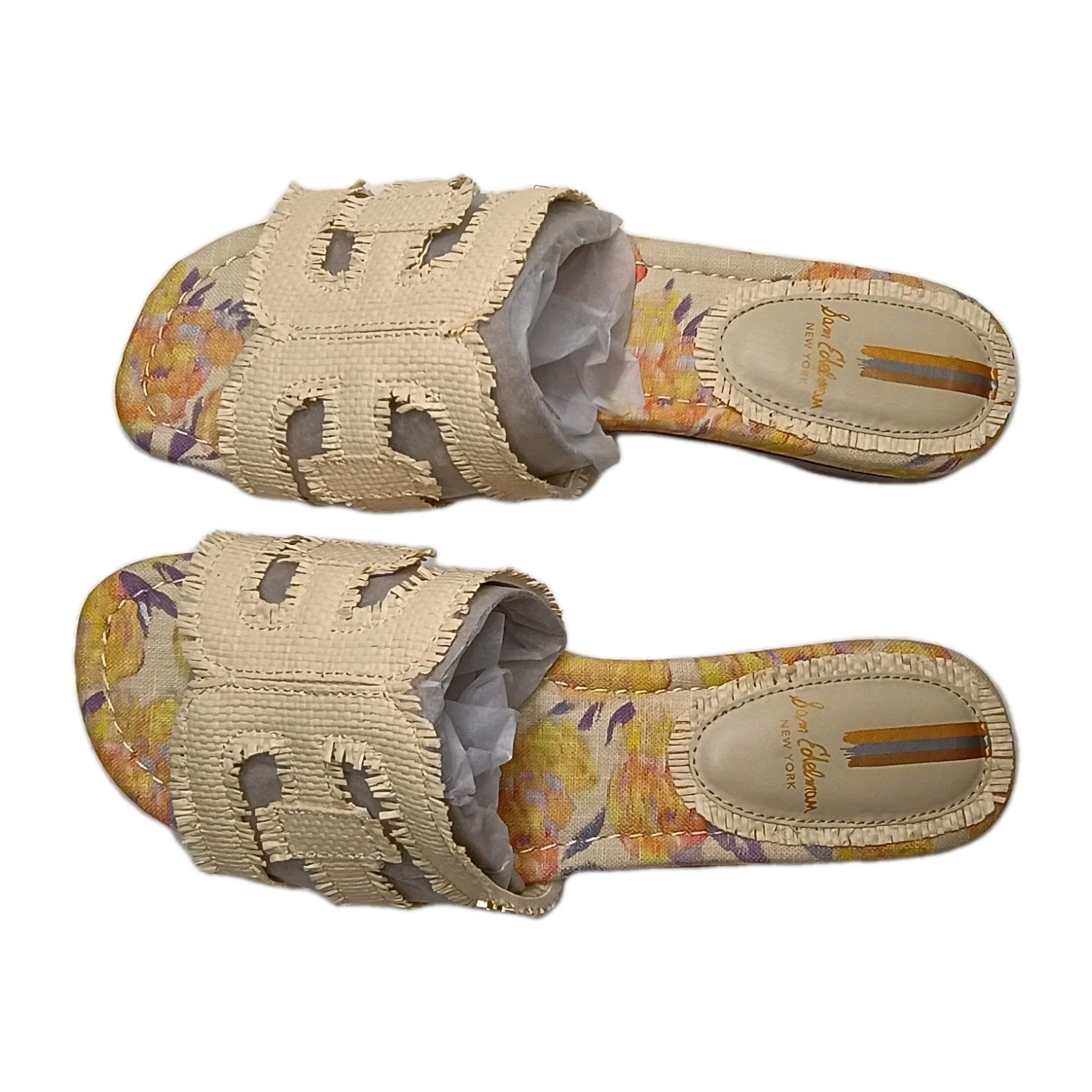 Sam Edelman Women’s Bay Classic Slide Sandal Wheat Fray Size US 7.5 M