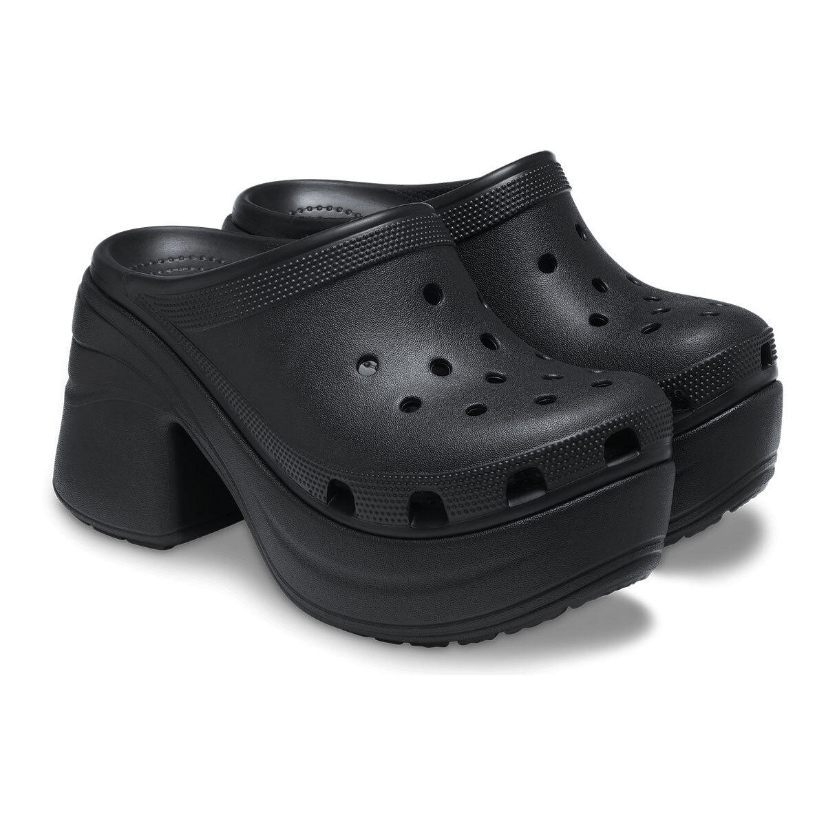New Womens CROCS SIREN CLOG 208547-001 BLACK US W 5-12 TAKSE