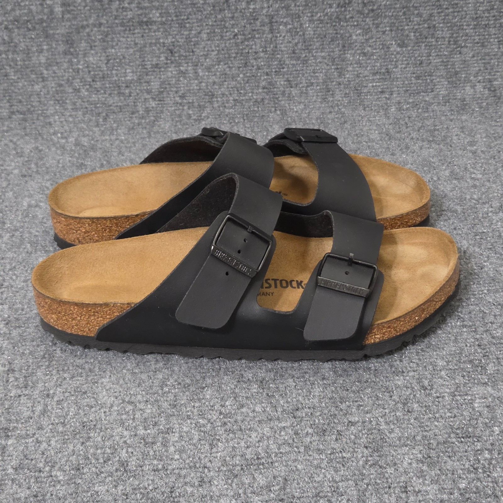 BIRKENSTOCK Women’s 11 Men’s 9 Arizona BS Slide Black Sandals Unisex 9M-11W