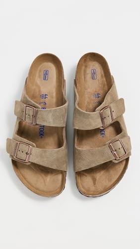 0951301 BIRKENSTOCK ARIZONA UNISEX SANDALS – SIZE MEN 6 WOMEN 8 TAUPE