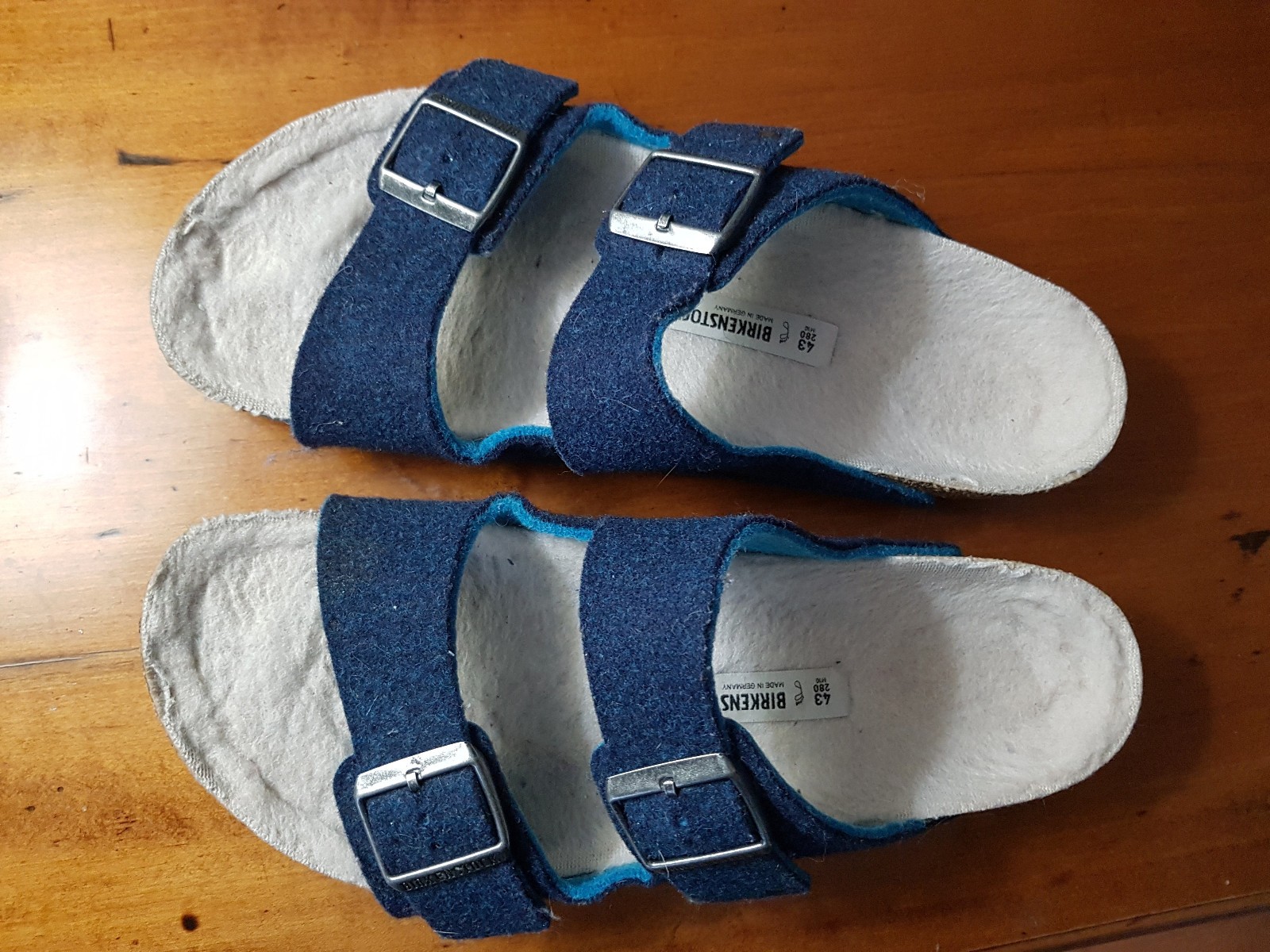 RARE SIZE ! Birkenstock Wool/Shearling sandals women size 43 !!! (Women’s 12)