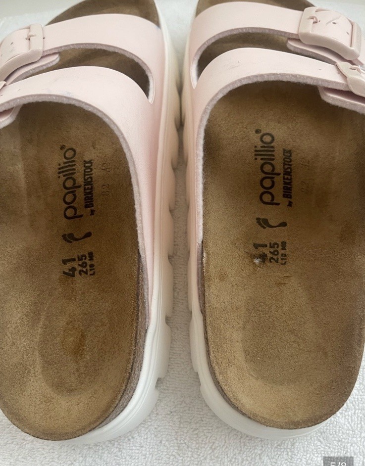 NWT Birkenstock Papillio Women’s Arizona Platform Slide-US 10-10.5 – EU 41