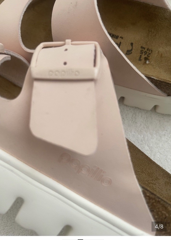 NWT Birkenstock Papillio Women’s Arizona Platform Slide-US 10-10.5 – EU 41