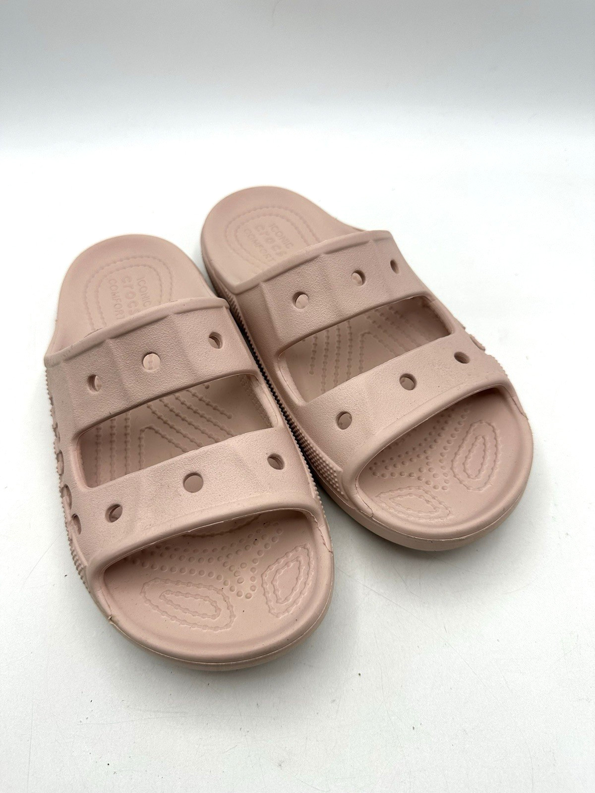 Crocs Unisex Baya Slide Sandals Men 4/ Women 6 Pink Clay