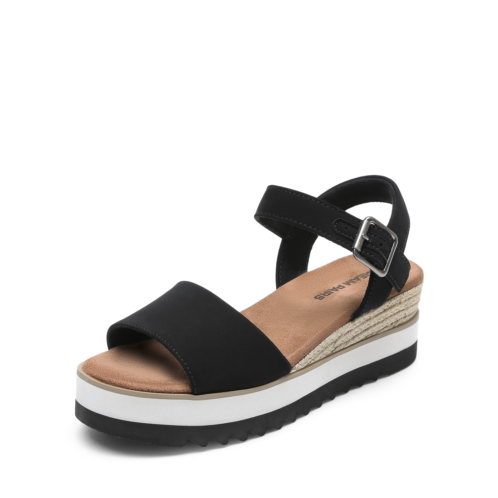 Women Wedge Sandals Open Toe Espadrille Platform Casual Dress Shoes