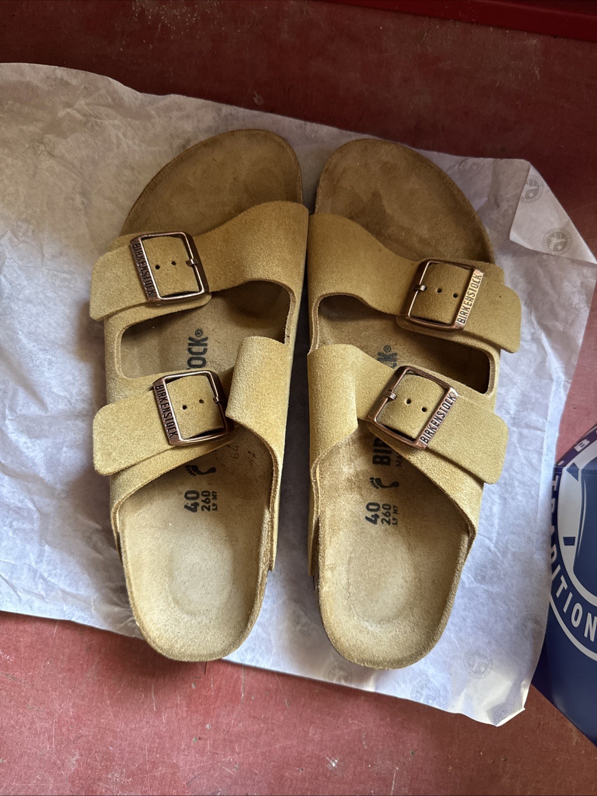 Birkenstock Women’s Black Suede Sandals with Adjustable Buckles
