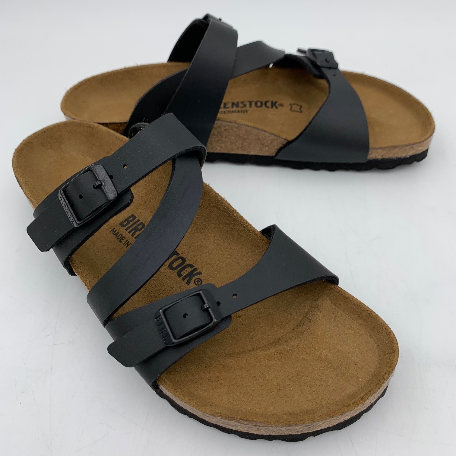Birkenstock New w/ Box Salina Black Birko Flor Regular Width Select Size