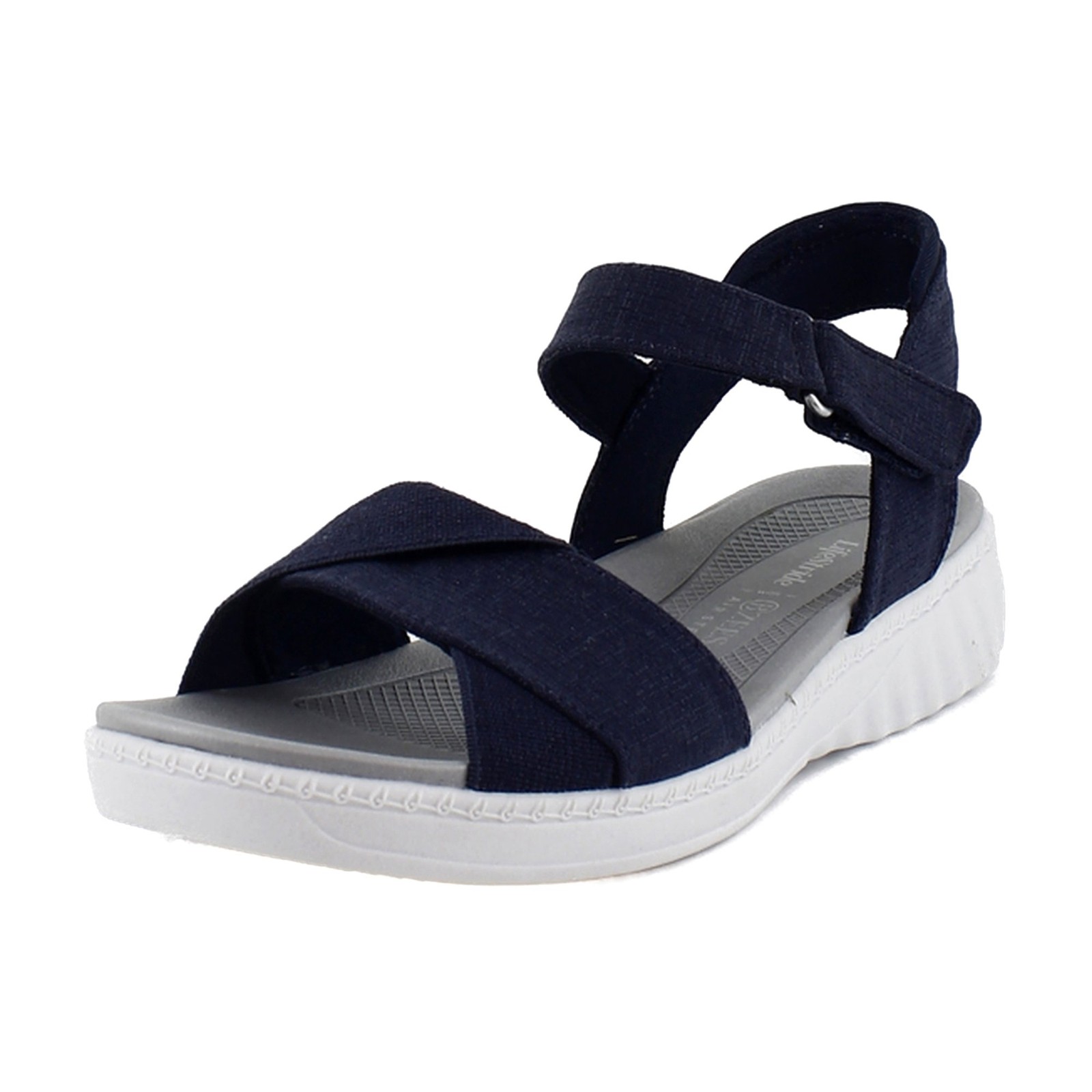 Bzees Lane Womens Sandals Navy Blazer