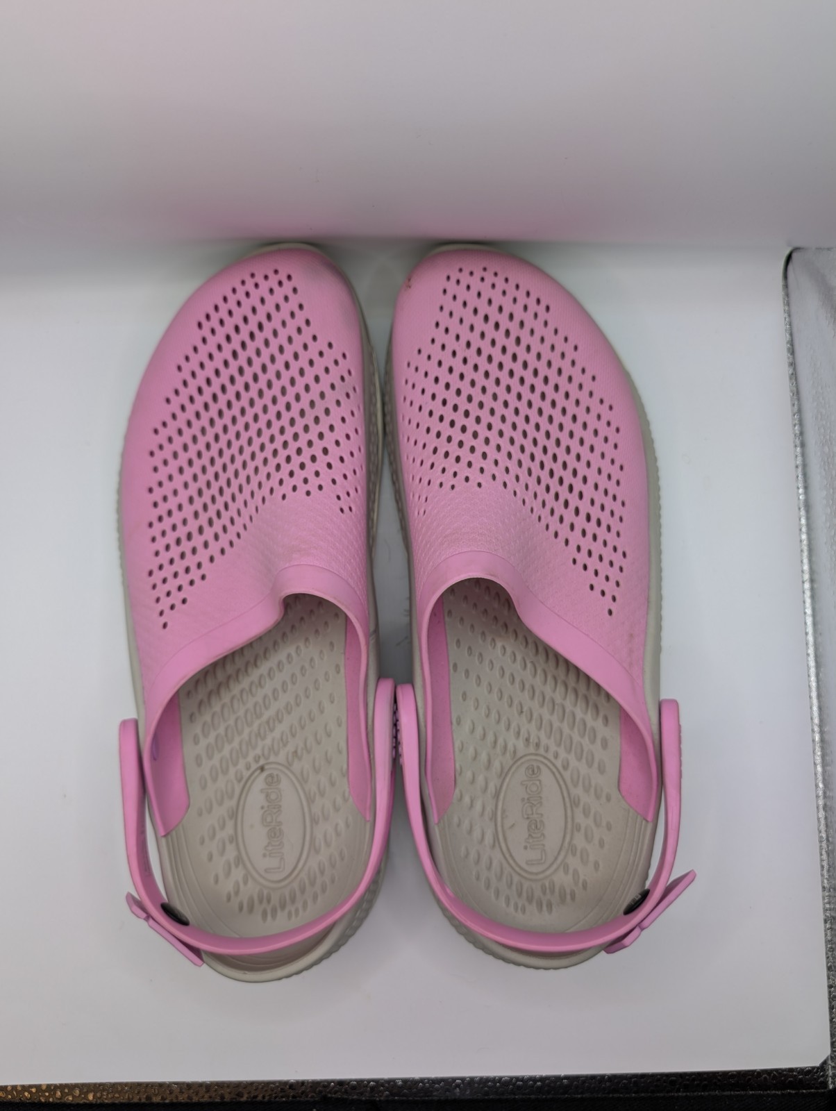 Crocs LiteRide 360 Clogs Taffy Pink Rose / Grey Size 10M 11W 206708-6SW