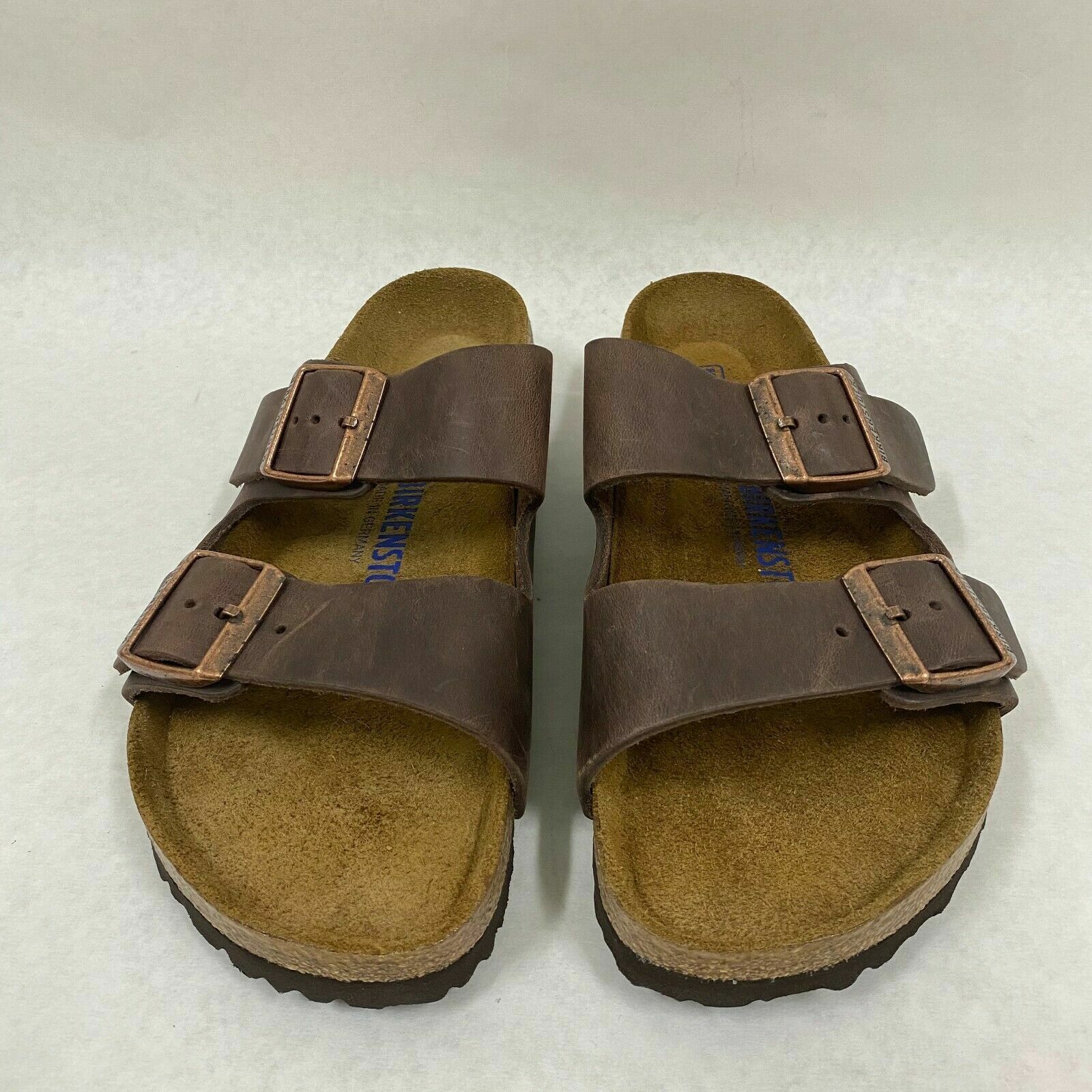 Birkenstock New w/ Box Arizona Habana Oiled Leather Soft Footbed R – Select Size