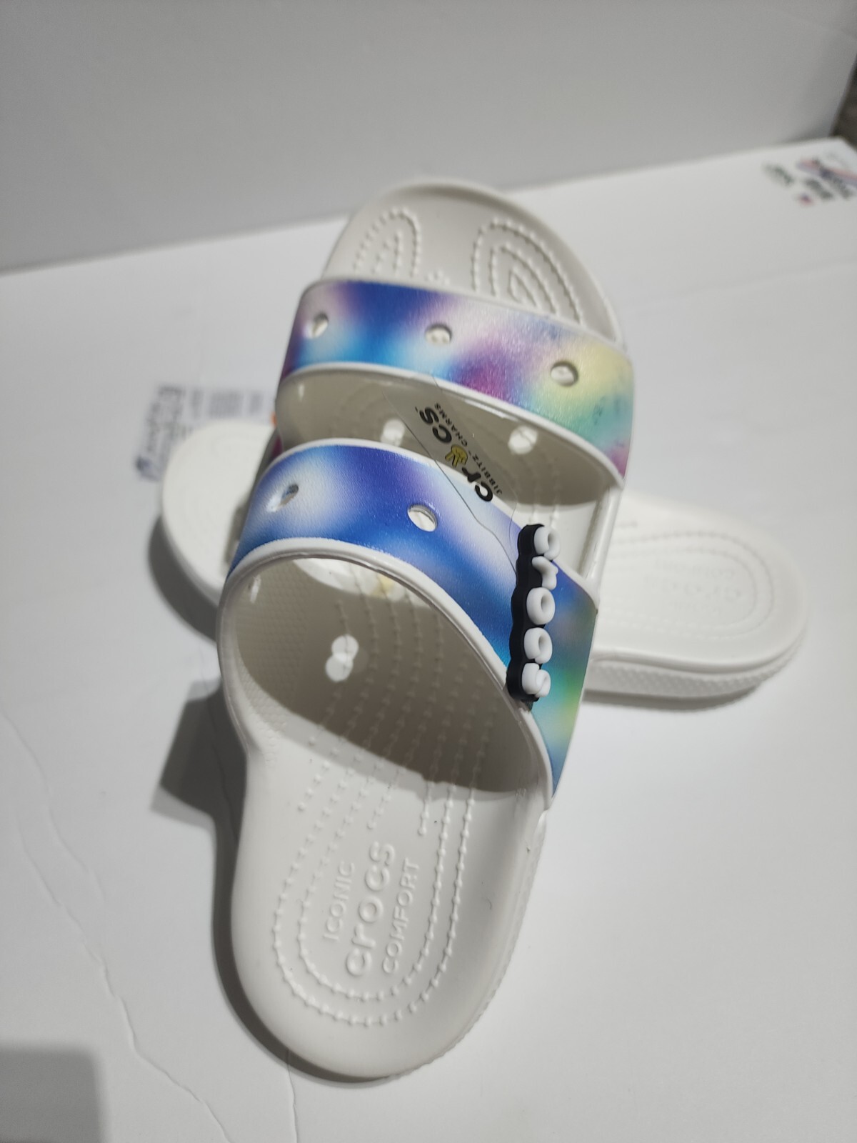 CROCS 207771-94S Men’s Size 6 Women’s Size 8 Multicolor Solarized Clog Sandals