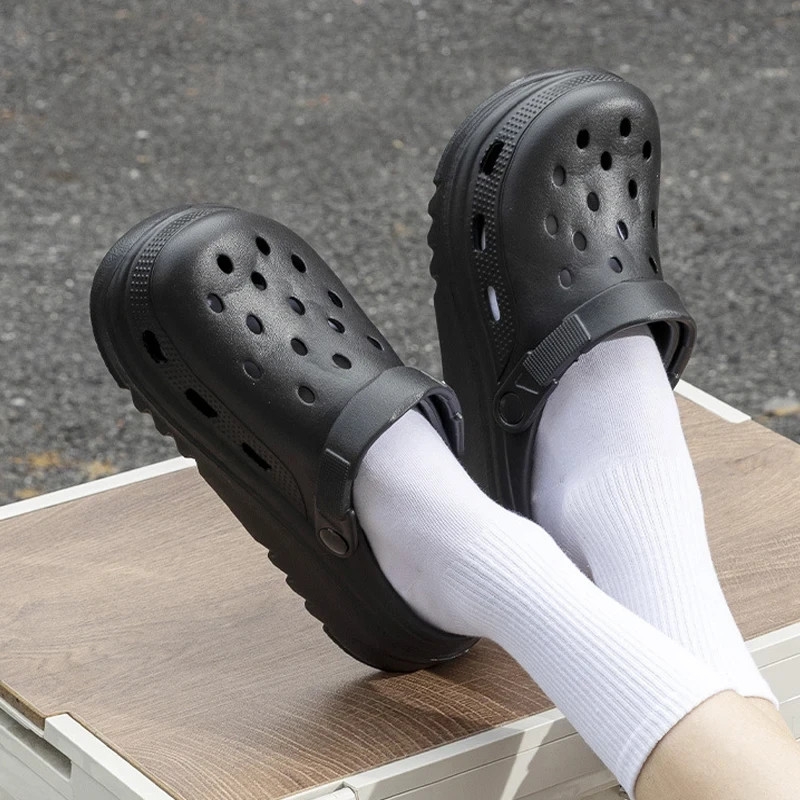 Crocs Classic Clog Black Unisex Men Women Shoes Slip On Water Friendly Sandals