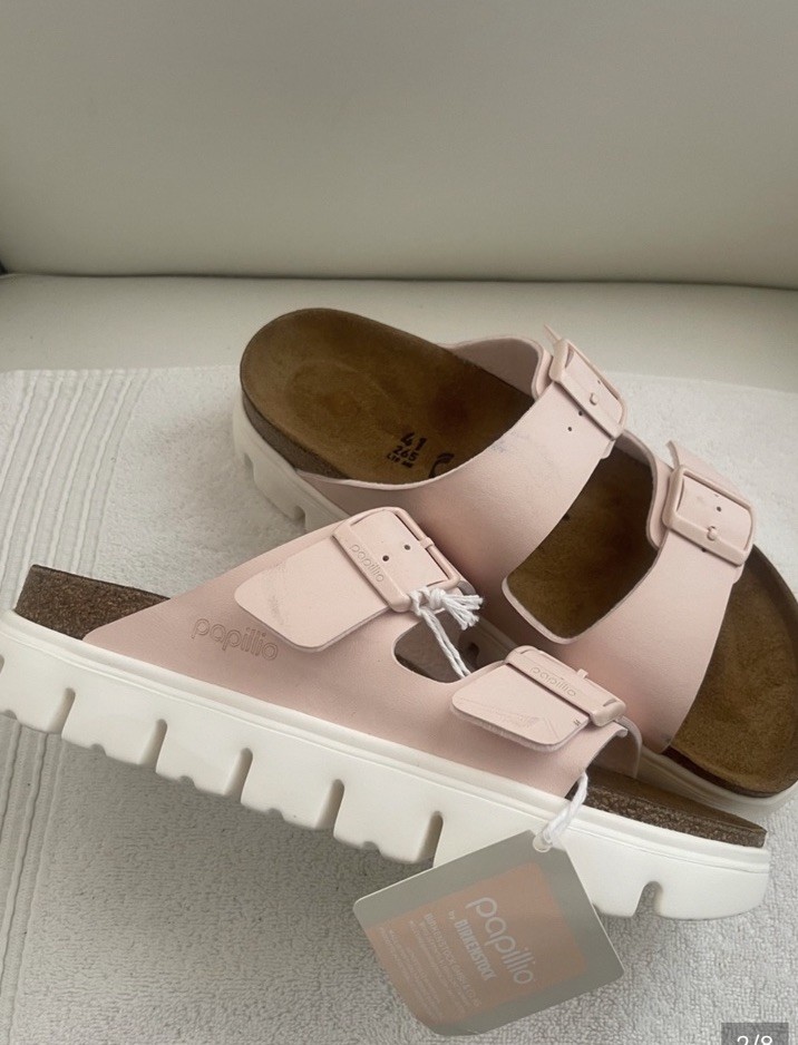 NWT Birkenstock Papillio Women’s Arizona Platform Slide-US 10-10.5 – EU 41