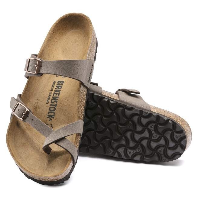 SALE NOW ~ Birkenstock Mayari Birkibuc in Mocha – Regular/Wide Width Sandal NWB
