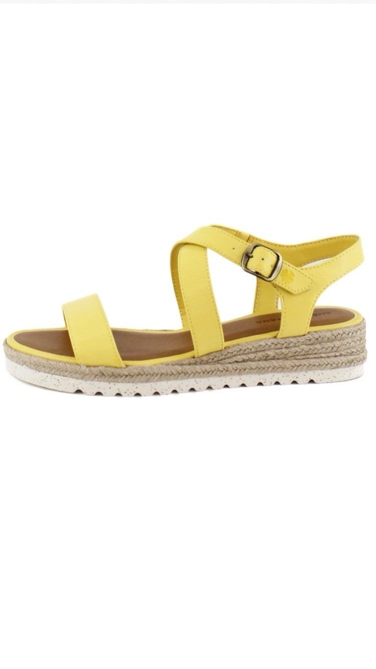 Lucky Brand Trianna Womens Sandals Gold Rush